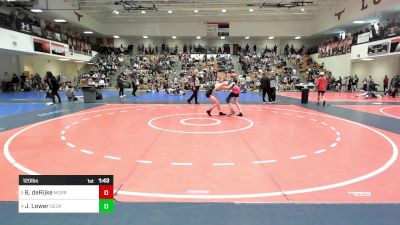 120 lbs Quarterfinal - Brooks DeRijke, Morris Fitness Wrestling Club vs Joshua Lower, Georgia