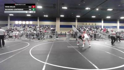 126 lbs Round Of 32 - Titus Willis, Falcon WC vs Raymond Contreras, Riverside Submission