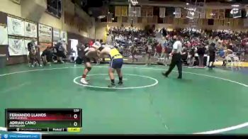 220 lbs Champ. Round 2 - Adrian Cano, Birmingham vs Fernando Llanos, San Clemente