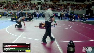 D1-150 lbs Semifinal - Victor Gonzales, Sunnyside H.S. vs Edward Reyes, Valley Vista