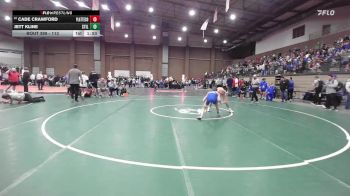 113 lbs Champ. Round 2 - Jett Kline, Stillwater vs Cade Crawford, Platte County