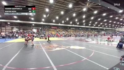 Cons. Round 2 - Hunter Roth, Sidney Wrestling Club vs Vander Qiuntanilla, Bowman County Dawg Club