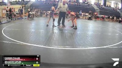 85 lbs Round 1 (6 Team) - Brandon Lefler, The Untouchables Black vs Camden Fuller, South Paulding Jr Spartans