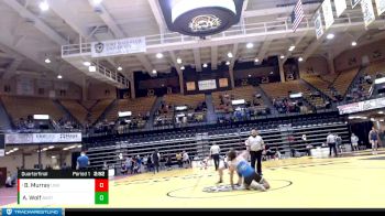 125 lbs Quarterfinal - Bishop Murray, Nebraska-Kearney vs Avery Wolf, Barton