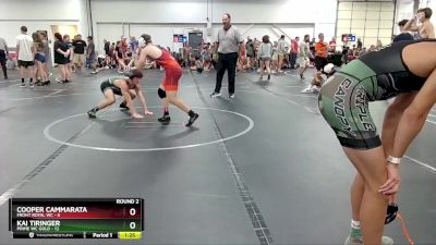 132 lbs Round 2 (8 Team) - Kai Tiringer, Prime WC Gold vs Cooper Cammarata, Front Royal WC