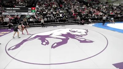 6A 132 lbs Champ. Round 1 - Calin Olson, Riverton vs Gustavo Aparicio, Weber