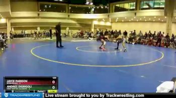 120 lbs Semis & Wb (16 Team) - Jayce Paridon, NFWA Black vs Andres DiGrigoli, First Baptist Academy