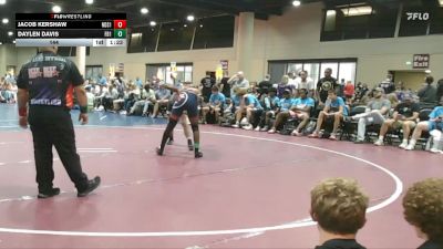 144 lbs Round 5 (6 Team) - Daylen Davis, Funky Boyz vs Jacob Kershaw, North DeSoto Red