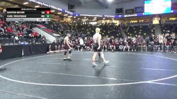 175 lbs Finals (1st & 3rd) - Cael Troutman, Independence vs Easton Beyer, Clarion-Goldfield-Dows