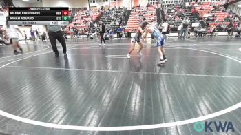 61 lbs Rr Rnd 5 - Jolene Chuculate, HURRICANE WRESTLING ACADEMY vs Jonah Aguayo, Grove Takedown Club