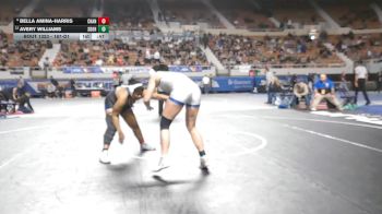 187-D1 5th Place Match - Avery Williams, Sandra Day O`Connor High School vs Bella Amina-Harris, Chandler