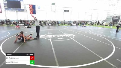 106 lbs Consolation - Micah Salcido, Wallace vs Adonis Griffin, Madera Wrestling Club