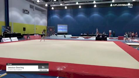 Jessica Dowling - Floor, Dynamo Gymnastics - 2019 Elite Canada - WAG