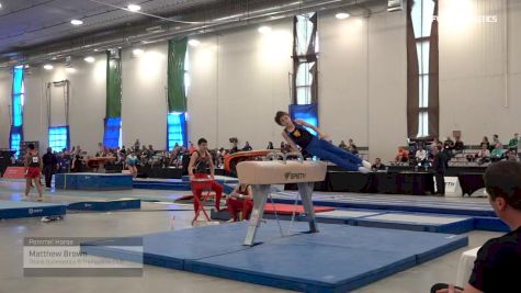 Matthew Brown - Pommel Horse, Titans Gymnastics & Trampoline Club - 2019 Canadian Gymnastics Championships