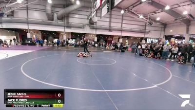 75 lbs Champ. Round 1 - Jesse Sachs, Ryse Wrestling Club vs Jack Flores, Katy Area Wrestling Club