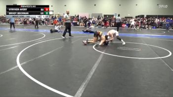 140 lbs Semifinal - Stryker Avery, Maize vs Brody Beckman, Oakley
