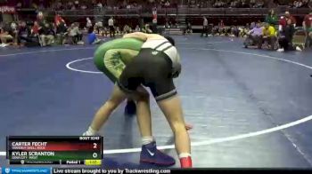 3 lbs Cons. Round 2 - Kyler Scranton, Iowa City, West vs Carter Fecht, Waverly-Shell Rock