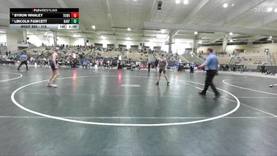 115 lbs Semifinal - Byron Whaley, Halls Wrestling vs Lincoln Fawcett, Blackman Wrestling Club
