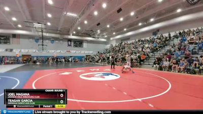 115 lbs Champ. Round 1 - Teagan Garcia, Sheridan Wrestling Club vs Joel Magana, Jackson Hole Wrestling Club