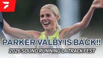 Parker Valby Runs 5K PB at Track Fest