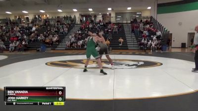 197 lbs Quarterfinal - Ben Vanadia, Purdue vs Josh Harkey, Cal Poly