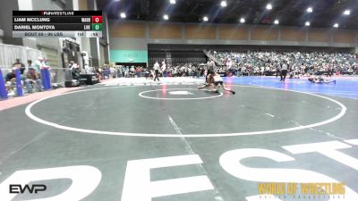 96 lbs Consi Of 16 #2 - Liam McClung, Warriors Of Christ vs Dariel Montoya, Live Training