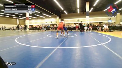 285 lbs Consi Of 8 #2 - Gavin Gross, NG Bombers Wrestling Club vs Samuel Smith, Global Wrestling Club