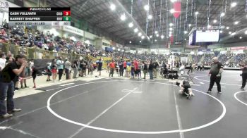 61 lbs Quarterfinal - Cash Vollrath, Colorado Hammers vs Barrett Shaffer, Holyoke