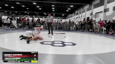 85 lbs Round 3 - Bennett Hoffberg, Team Gotcha vs Tristan Guarnes, California Black