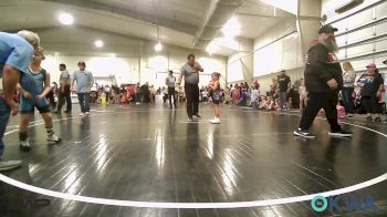 60 lbs Round Of 16 - Bentlie Smith, Wagoner Takedown Club vs Kashen Bell, Division Bell Wrestling