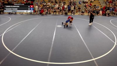 86 lbs Cons. Round 3 - Declan Moody, WI vs Myles Allen, MN