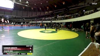 Rookie 6-8 125 Quarterfinal - Connor Greatti, Midlothian Miners Wrestling Cl vs Mason Kea, Pit Bull Wrestling Academy