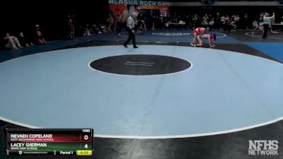 138G Cons. Semi - Nevaeh Copeland, East Anchorage High School vs Lacey Sherman, Nome High School