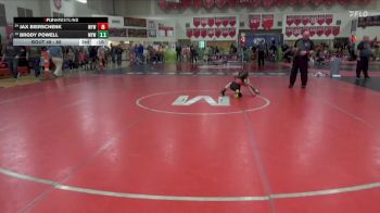 55 lbs Cons. Round 2 - Marek Ashburn, No Nonsense Wrestling vs Carson DeFoe, Jack Pine Savage