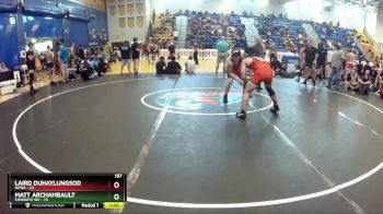 157 lbs Champ Round 1 (16 Team) - Matt Archambault, Cowboys WC vs LAIRD DUHAYLUNGSOD, NFWA