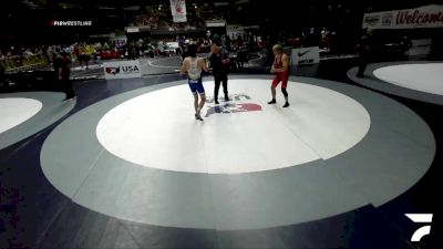 Champ. Round 1 - Jameson Moore, Sunnyvale Wrestling Club vs Garrett Chain, Junior Eagles Wrestling Club