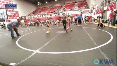 70 lbs Semifinal - Kloe Routledge, Husky WC vs Jackson Griffin, Team Nomad