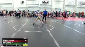92 lbs Round 2 (4 Team) - Noah Lockard, Ohio Gold 10K vs Lenox McShane, Rambler WC