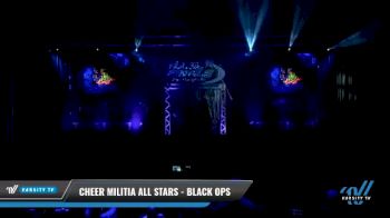 Cheer Militia All Stars - Black Ops [2021 L3 Senior Day 1] 2021 The U.S. Finals: Myrtle Beach