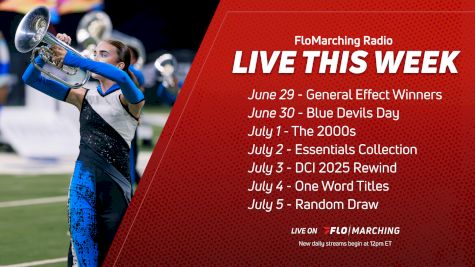 What's Playing on FloMarching Radio This Week, Jun 29-July 5