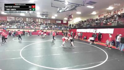 215 lbs Champ. Round 2 - Trey Smith, Jerome vs Treygon Weekes, Madison