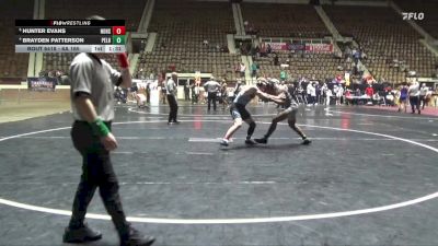 6A 165 lbs 5th Place Match - Hunter Evans, Northridge High School vs Brayden Patterson, Pelham