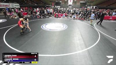113 lbs Placement Matches (16 Team) - Jayren Chan, IEWA-GR vs Connor Jeong, MDWA-GR