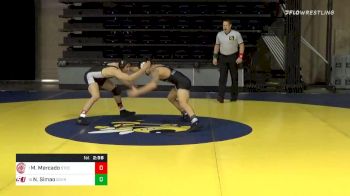 141 lbs Prelims - Marcos Mercado, Springfield Technical Community College vs Naikoa Simao, Schreiner University