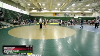 110 lbs Cons. Round 2 - Eden Hornby, W. F. West (Girls) vs Gabrielle Stalker, Timberline (Girls)