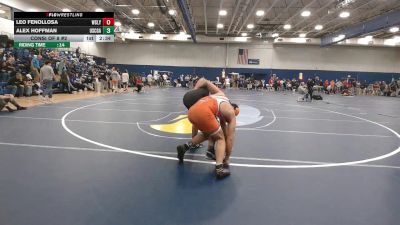 174 lbs Consi Of 8 #2 - Leo Fenollosa, Wesleyan (CT) vs Alex Hoffman, Coast Guard