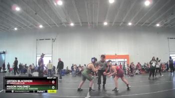 105/115 Round 2 - Mason Maloney, Northeast Georgia Mat Monstars vs Jayden Blackmon, Jet Wrestling Club