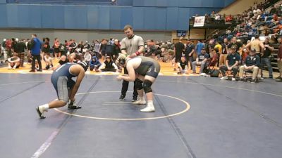 2 - 285 lbs Champ. Round 1 - Trevor Dupree, Richlands vs Ezekiel Robertson, Appomattox County
