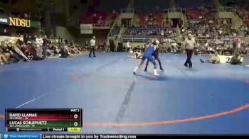 113 lbs Semis & 1st Wb (8 Team) - Lucas Schlepuetz, W4-Jamestown vs David Llamas, W2-Minot