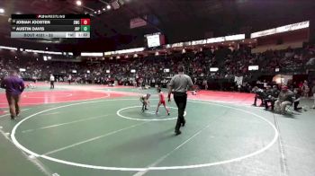 55 lbs Champ. Round 1 - Josiah Joosten, SWC3 vs Austin Davis, JRP1
